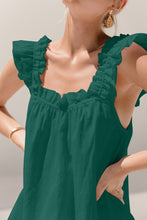 Load image into Gallery viewer, Ruffled Square Neck Top and Shorts Set