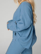 Load image into Gallery viewer, Distressed Sweatshirt and Joggers Set