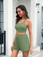Load image into Gallery viewer, Scoop Neck Tank and Shorts Set