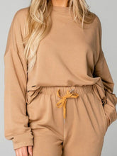 Load image into Gallery viewer, Distressed Sweatshirt and Joggers Set