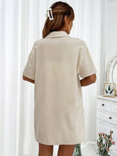 Load image into Gallery viewer, Button Up Shirt and Drawstring Shorts Set