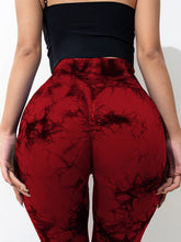 Load image into Gallery viewer, Tie-Dye High Waist Active Leggings