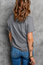 Load image into Gallery viewer, USA Round Neck Short Sleeve T-Shirt