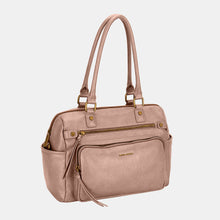 Load image into Gallery viewer, David Jones Zipper PU Leather Handbag