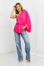 Load image into Gallery viewer, White Birch Forever And Always Full Size One Shoulder Top