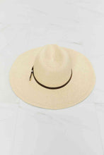 Load image into Gallery viewer, Fame Boho Summer Straw Fedora Hat