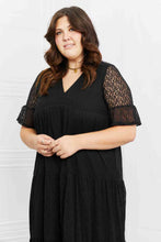 Load image into Gallery viewer, P & Rose Lovely Lace Full Size Tiered Dress