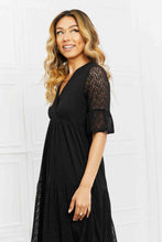 Load image into Gallery viewer, P & Rose Lovely Lace Full Size Tiered Dress