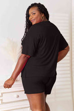 Load image into Gallery viewer, Basic Bae Full Size Soft Rayon Half Sleeve Top and Shorts Set