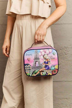 Load image into Gallery viewer, Nicole Lee USA Printed Handbag with Three Pouches
