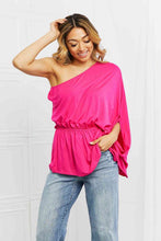 Load image into Gallery viewer, White Birch Forever And Always Full Size One Shoulder Top