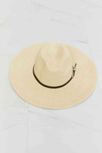 Load image into Gallery viewer, Fame Boho Summer Straw Fedora Hat