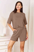 Load image into Gallery viewer, Basic Bae Full Size Soft Rayon Half Sleeve Top and Shorts Set