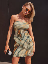 Load image into Gallery viewer, Side Drawstring Top and Skirt Set
