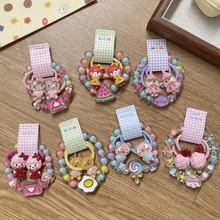 Load image into Gallery viewer, Acrylic Cartoon Bracelet Hair Ties
