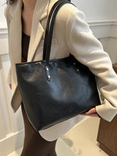 Load image into Gallery viewer, PU Leather Medium Shoulder Bag
