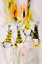 Load image into Gallery viewer, Random 4-Pack Sunflower Faceless Gnome Ornaments
