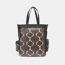 Load image into Gallery viewer, Nicole Lee USA Geometric Pattern Tote Bag
