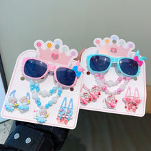 Load image into Gallery viewer, Cartoon Style Sunglass Set For Girls
