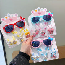 Load image into Gallery viewer, Cartoon Style Sunglass Set For Girls

