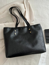 Load image into Gallery viewer, PU Leather Medium Shoulder Bag
