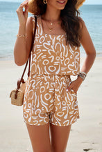 Load image into Gallery viewer, Printed Cropped Tank and Shorts Set
