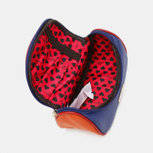 Load image into Gallery viewer, Nicole Lee USA Nikky Contrast Makeup Bag
