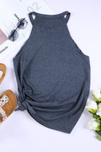 Load image into Gallery viewer, Bow Graphic Round Neck Tank
