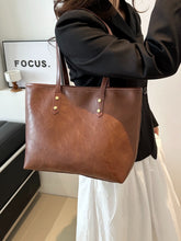 Load image into Gallery viewer, PU Leather Medium Shoulder Bag
