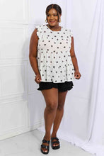 Load image into Gallery viewer, Heimish Shine Bright Full Size Butterfly Sleeve Star Print Top
