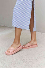 Load image into Gallery viewer, Forever Link Studded Cross Strap Sandals in Blush
