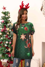 Load image into Gallery viewer, Christmas Round Neck Short Sleeve T-Shirt
