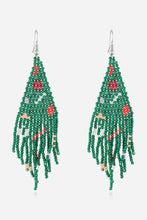 Load image into Gallery viewer, Christmas Beaded Earrings

