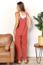 Load image into Gallery viewer, Double Take Wide Leg Overalls with Front Pockets
