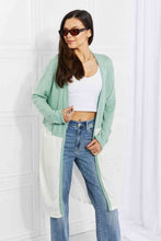 Load image into Gallery viewer, Culture Code Until You Came Color Block Duster Cardigan
