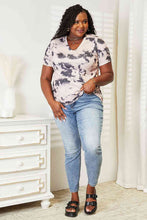 Load image into Gallery viewer, Double Take Tie-Dye V-Neck T-Shirt
