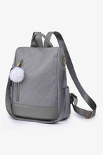 Load image into Gallery viewer, Pum-Pum Zipper Backpack
