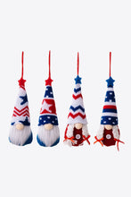 Load image into Gallery viewer, 4-Piece Independence Day Knit Hanging Gnomes
