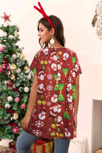 Load image into Gallery viewer, Christmas Round Neck Short Sleeve T-Shirt

